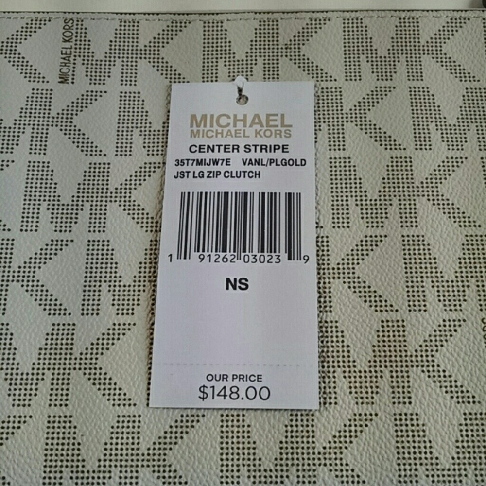 Michael Kors Large Zip Clutch - Picture 4 of 7